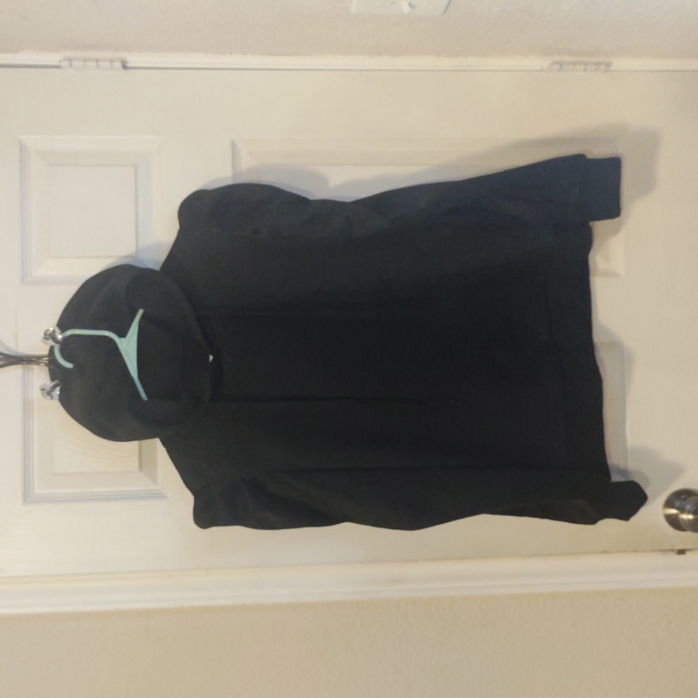 NEW! Black Puff Sleeves Sweatshirt Hoodie - Picture 3 of 12